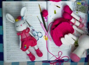 peponas muñecas tejidas a crochet